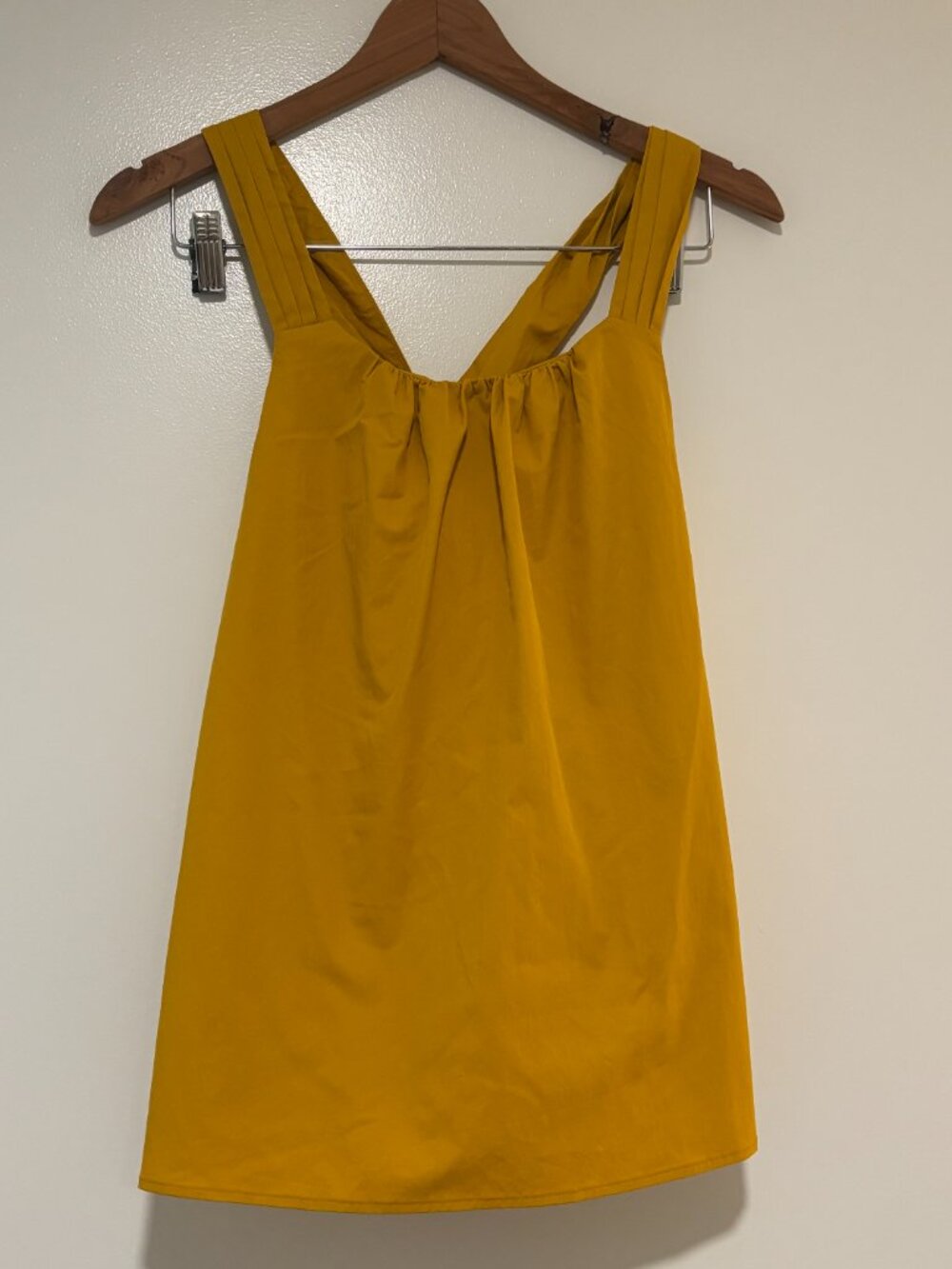 Banana Republic Factory Taffeta Cross-Back Top